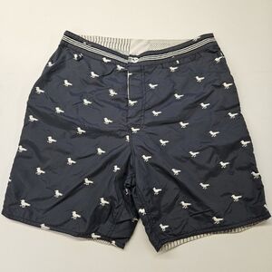 MODERN AMUSEMENT Swim Bermuda Shorts Mens Size 30 Ravens AOP All Over Print